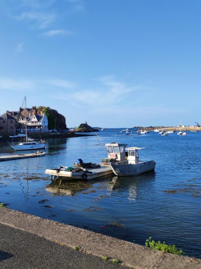 Les Chambres D'Hotes Du Port De Loguivy De La Mer Ploubazlanec Exterior foto